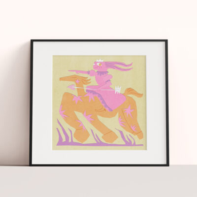 Bohaterka, plakat 20 x 20 cm